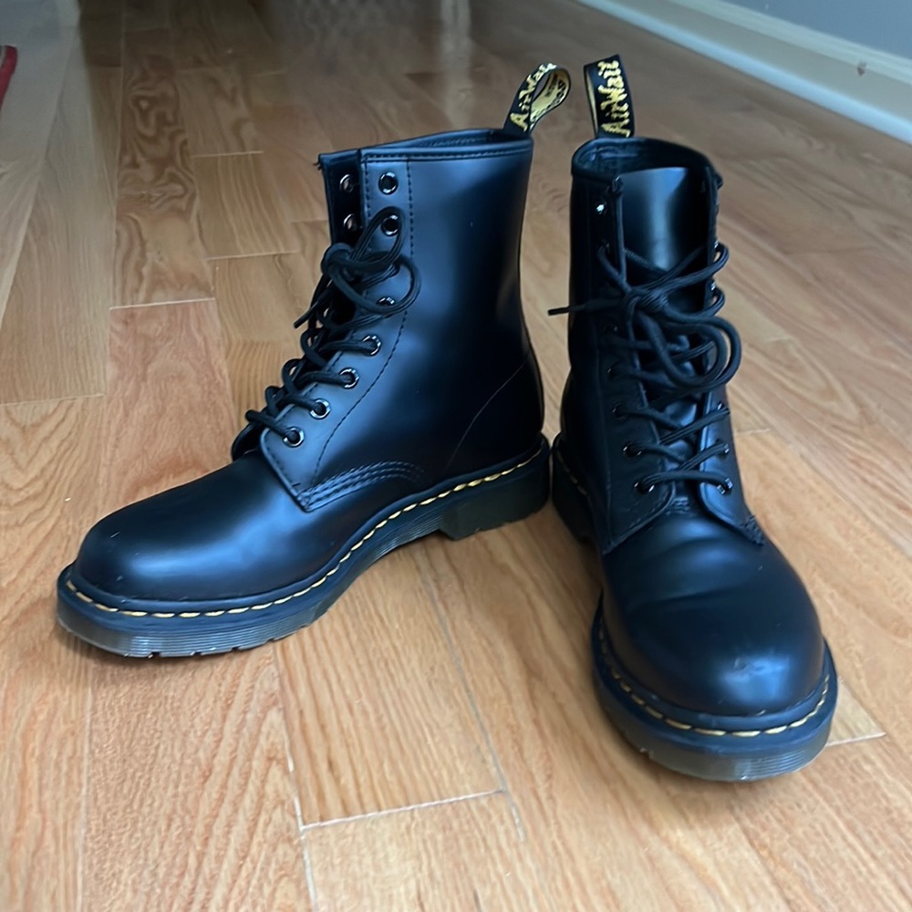 Dr Martens 1460 boots 10 eye bex in black